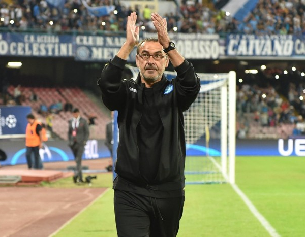 Il Napoli torna a splendere, Sarri: "Bravi e fortunati nello sbloccare il match, contento per Gabbiadini"