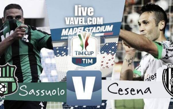 Risultato Sassuolo 1-2 Cesena in Coppa Italia 2016/17: Pellegrini, poi Ciano e Laribi per la qualificazione