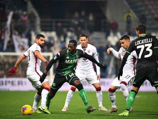 Serie A- Boga e Berardi rimontano il Torino, il Sassuolo ritorna alla vittoria (2-1)