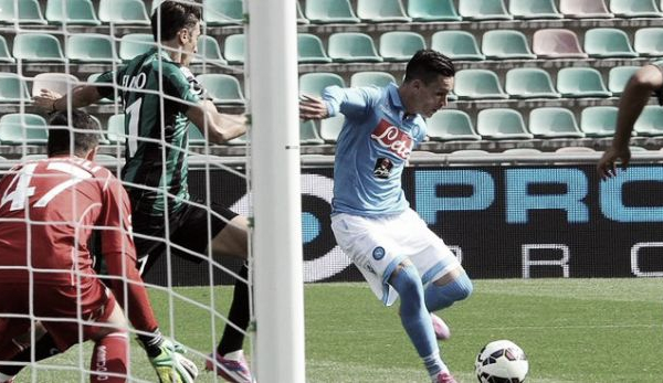 Diretta Napoli - Sassuolo, risultati live di Serie A (2-0)