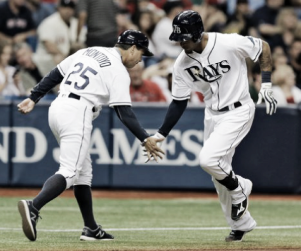 Tampa Bay Rays break 11-game skid with 13-7 win over Boston Red Sox