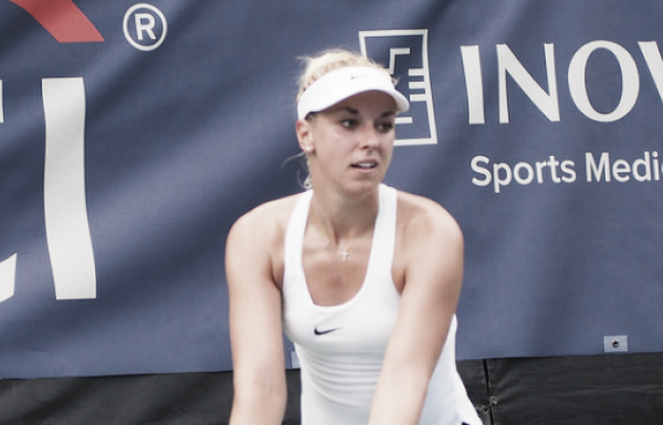 WTA Citi Open: Sabine Lisicki holds off Kristina Kucova to advance to second round