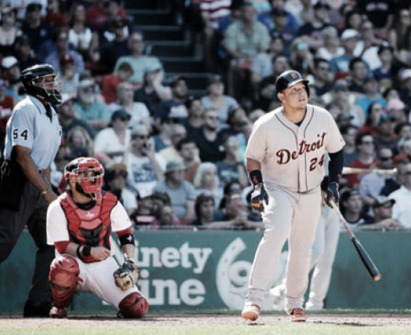 Miguel Cabrera's game-winning home run leads Detroit Tigers to 4-3 win over Boston Red Sox