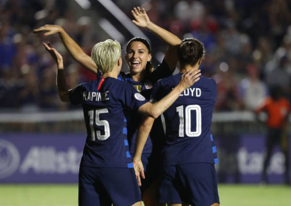 USA 6 - 0 Mexico: Braces for Megan Rapinoe and Alex Morgan as the USWNT picks up three points