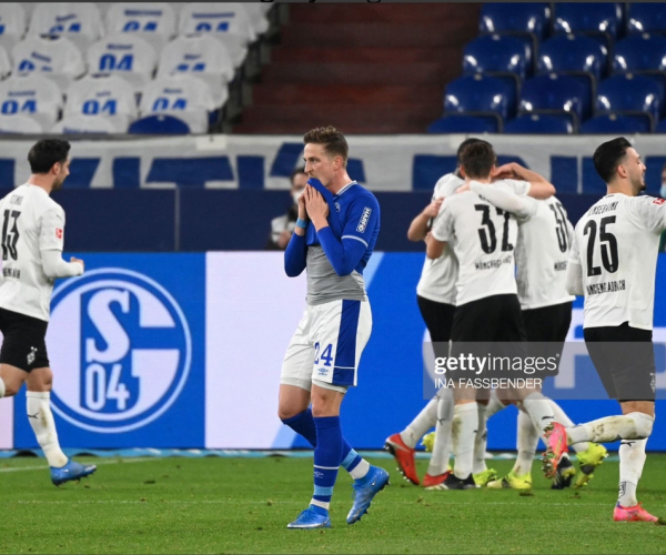 FC Schalke 0-3 Borussia Mönchengladbach: Sorry Schalke sent closer to the drop by Gladbach