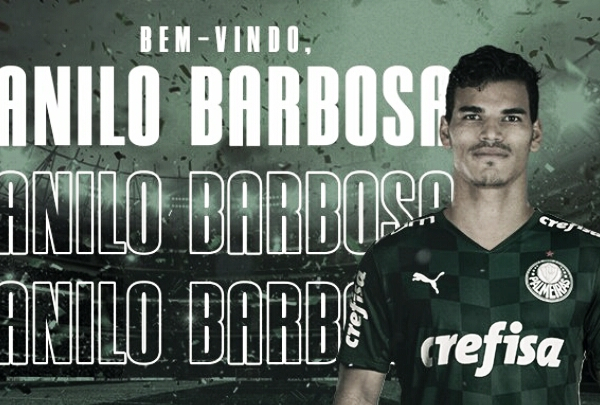 Palmeiras anuncia Danilo Barbosa como primeiro reforço para 2021