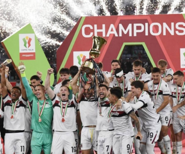 Roma è rossoblù: il Bologna vince la Coppa Italia