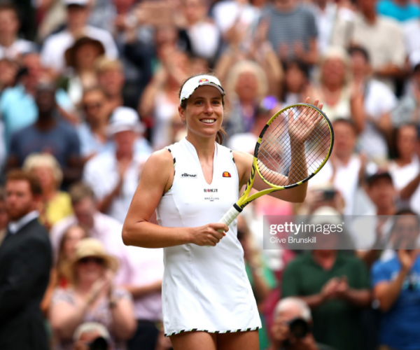Wimbledon: Johanna Konta rallies to down Petra Kvitova