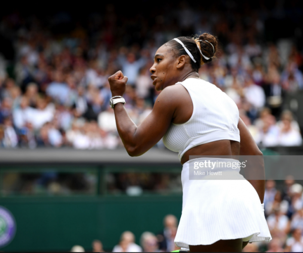 Wimbledon: Serena Williams edges past Alison Riske to reach last four
