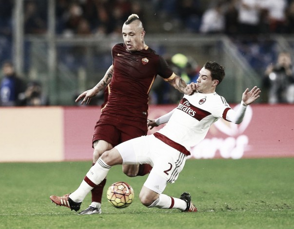 Roma - Milan in Serie A 2016/17 (1-0): Nainggolan segna il gol vittoria