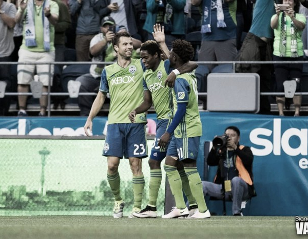 Seattle Sounders rout FC Dallas Wednesday night in Seattle
