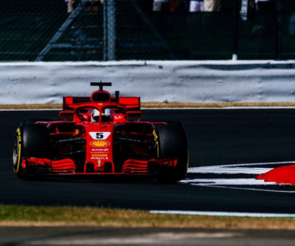 F1, Gp di Gran Bretagna - Vettel scalza le Mercedes nelle seconde prove libere