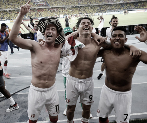 Peru resiste à pressão e vence jogo crucial contra Colômbia nas Eliminatórias