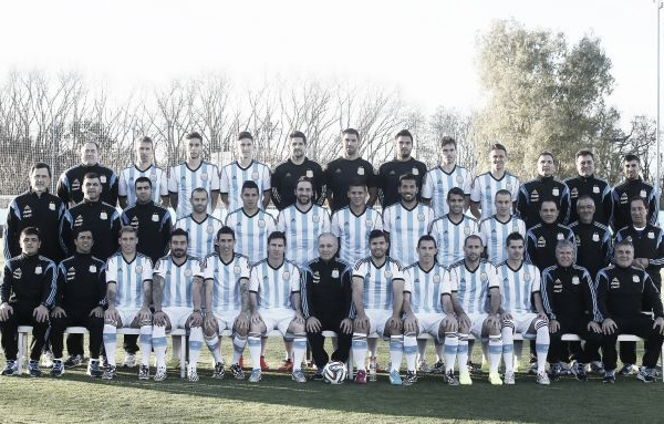 Foto oficial de la Selección Argentina