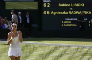 Lisicki ganó a Radwanska y pasa a la final de Wimbledon