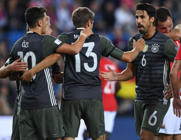 Risultato Germania - Repubblica Ceca in qualificazioni Russia 2018 - Muller (2) - Kroos! (3-0)
