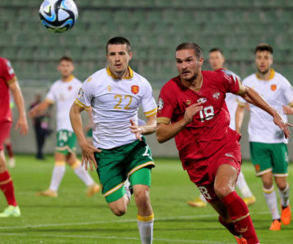 Highlights and goals from Serbia 2-2 Bulgaria in Euro 2024 Qualifiers