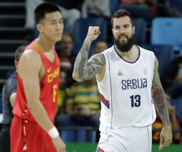Rio 2016, Basket - Tutto facile per la Serbia, Cina ancora al tappeto (94-60)