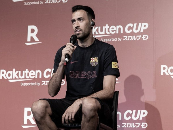 Sergio
Busquets: “Con Messi nuestras opciones de ganar se acentúan”