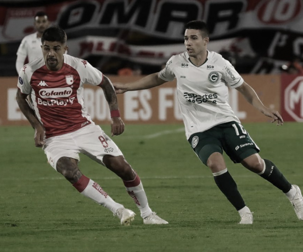 Santa Fe perdió ante Goiás y quedó eliminado de la Copa Sudamericana 