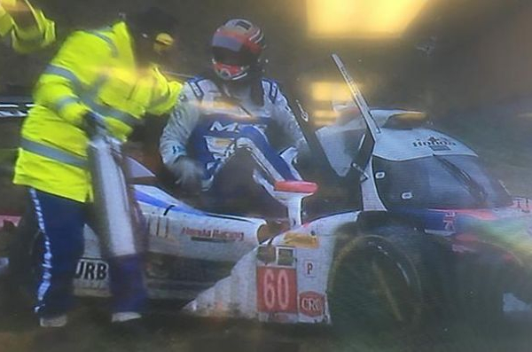 United SportsCar: Michael Shank Racing Crash Out Of Petit Le Mans