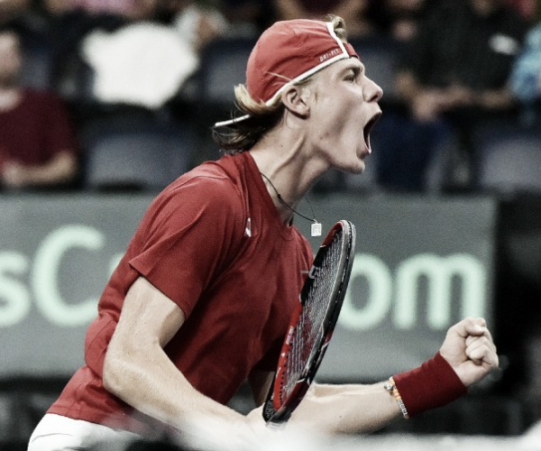 Davis Cup: Denis Shapovalov makes strong debut as Canada sweeps Chile