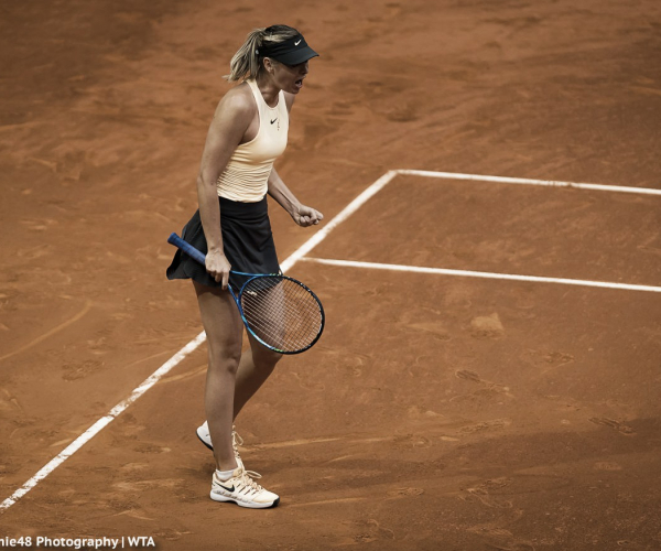 WTA Madrid: Maria Sharapova ousts Kristina Mladenovic in straight sets, moves into the quarterfinals