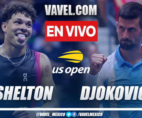 Resumen y puntos: Ben Shelton 0-3 Novak Djokovic en US Open 2023