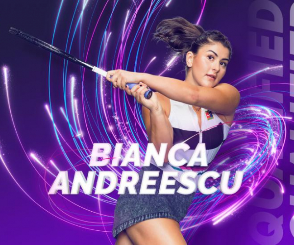 Bianca Andreescu qualifies for the WTA Finals