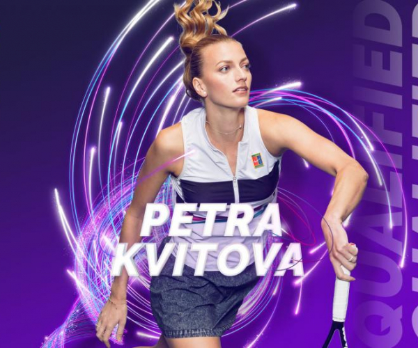 Petra Kvitova qualifies for the WTA Finals
