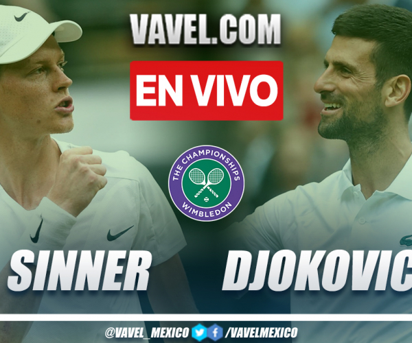 Resumen y puntos: Sinner 0-3 Djokovic en Wimbledon 2023