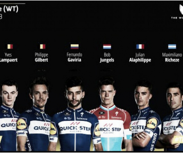 Equipos Tour de Francia: Quick Step Floors,  la armada belga