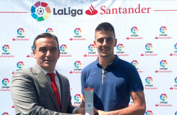 Serantes, Mejor Jugador de LaLiga Santander en agosto
