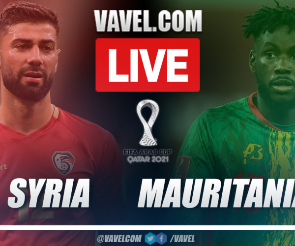 Highlights and goals: Syria 1-2 Mauritania in FIFA Arab Cup Qatar 2021