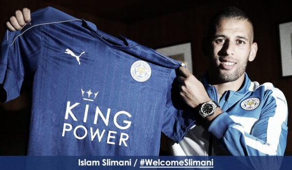 Leicester acerta contratação do atacante Islam Slimani, do Sporting