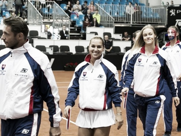 Fed Cup: Slovakia claim narrow victories for lead over Canada