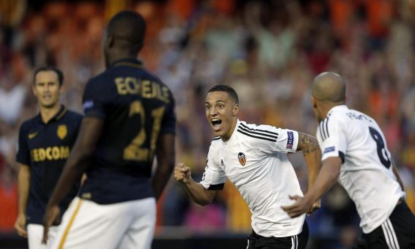 Champions League, il Valencia supera il Monaco