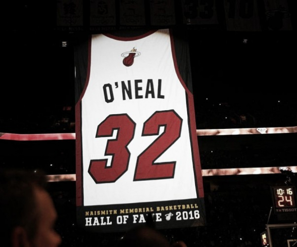 Nba, i Miami Heat ritirano la maglia di Shaquille O'Neal