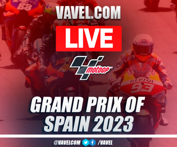 Summary and highlights of the MotoGP Race at the Spanish Grand Prix 2023