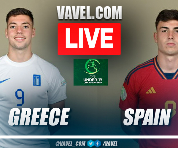 Highlights and goals of Greece 0-5 Spain in  in UEFA Euro U-19 2023