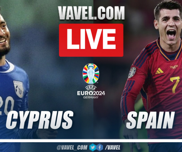 Highlights and goals from Cyprus 1-3 Spain in Euro 2024 Qualifiers