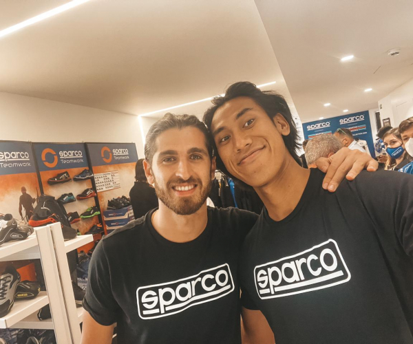 Sean Gelael dan Antonio Giovinazi Ikut Sparco Gaming