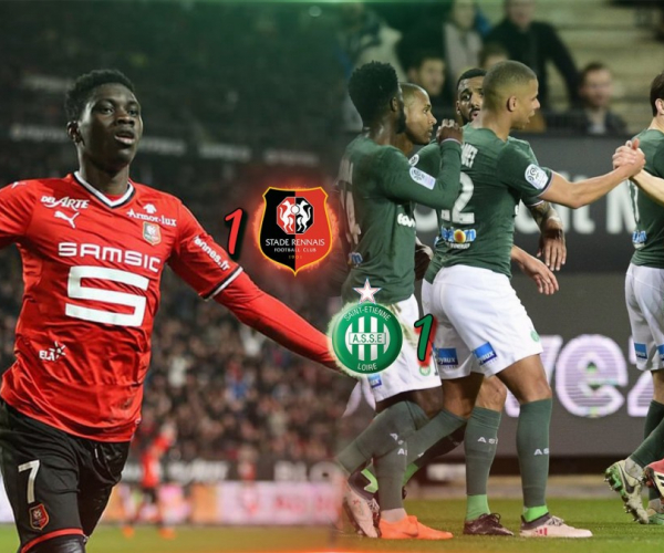 Rennes 1-1 ASSE : Sainté peut s'en vouloir !