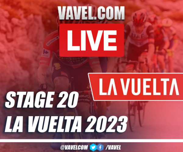 Highlights and best moments: La Vuelta 2023 stage 20 between Manzanares El Real and Guadarrama