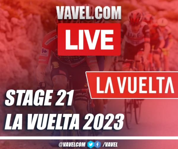 Highlights and best moments: La Vuelta 2023 stage 21 between Hipódromo de la Zarzuela and Madrid