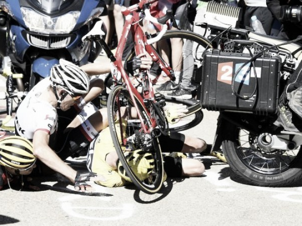 Team BMC’s Richie Porte slams crowd control after stage 12 turned into a farce yesterday on Mont Ventoux