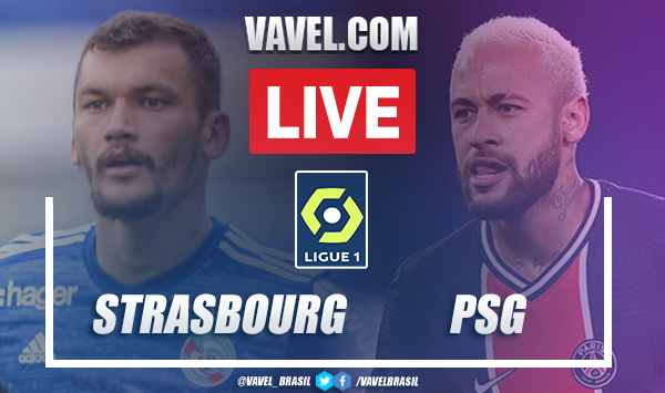 Gols e melhores momentos de Strasbourg 1 x 4 PSG na Ligue 1