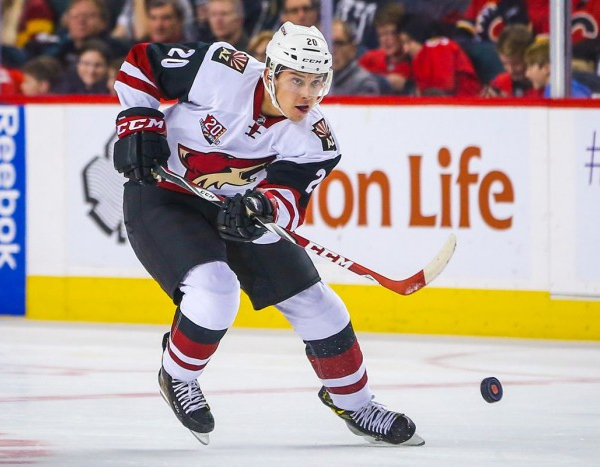 Arizona Coyotes recall top prospect Dylan Strome from AHL
