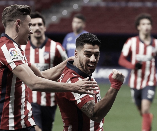 Suárez marca e garante vitória simples do Atlético de Madrid sobre Getafe