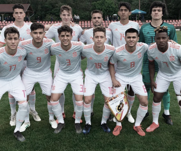 La selección sub-18 consigue el pase a la final en el torneo amistoso de Eslovaquia